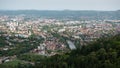 View of Banja Luka from Banj hill Royalty Free Stock Photo