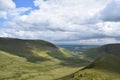 View from Bannerdale Crags ridge looking eastwards