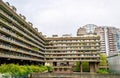 View of Barbican complex in London Royalty Free Stock Photo