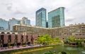 View of Barbican complex in London Royalty Free Stock Photo