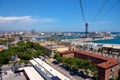View of Barcelona from above Royalty Free Stock Photo
