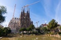 Basilica and Expiatory Church of the Holy Family Royalty Free Stock Photo