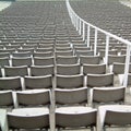 View of the Barcelona stadium seats