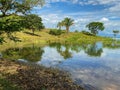 View of Barinas dam Royalty Free Stock Photo