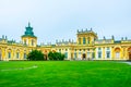 View Of The Baroque Palace In Wilanow, Warsaw, Poland ...IMAGE