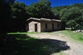 View of Barracca Sassa refuge Royalty Free Stock Photo