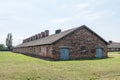 View of barracks Auschwitz ll Birkenau.