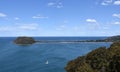View of Barrenjoey Head and Palm beach Royalty Free Stock Photo