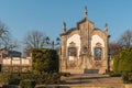 View of the Barrocas garden in Barcelos - Portugal Royalty Free Stock Photo
