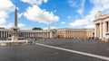 View of Basilica di San Pietro in Vaticano Royalty Free Stock Photo