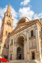 View at the Basilica of Saint Andrea in Mantova Mantua, Italy