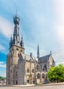View at the Basilica of Saint Maternus in Namur - Belgium Royalty Free Stock Photo