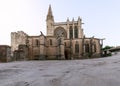 View of Basilica saint Nazaire in Carcassonne town Royalty Free Stock Photo