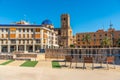 View of Basilica of Santa Maria in Elche, Spain Royalty Free Stock Photo