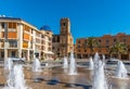 View of Basilica of Santa Maria in Elche, Spain Royalty Free Stock Photo