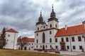 View at the Basilica of St.Procopius in Trebic - Czechia Royalty Free Stock Photo