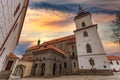 View at the Basilica of St.Procopius in Trebic - Czechia Royalty Free Stock Photo