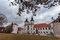 View at the Basilica of St.Procopius in Trebic - Czechia Royalty Free Stock Photo
