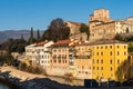 View of Bassano del Grappa from a bridge
