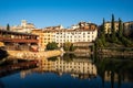 View of Bassano del Grappa from a bridge