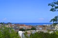 View on Bastia city, Corsica, France