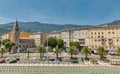 View of Bastia cityscape, Corsica island, France