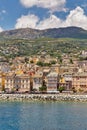 View of Bastia, Corsica island, France