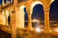 View from bastion archs on Budapest