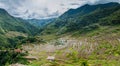 View of Batad Rice Terraces at Luzon island, Philippin Royalty Free Stock Photo