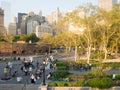 View of Battery Park in New York City Royalty Free Stock Photo