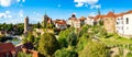 View of Bautzen town in Germany Royalty Free Stock Photo