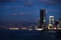 View of a bay in Beirut at night, Lebanon Royalty Free Stock Photo