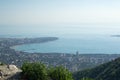 View of the Bay coast of the black sea Gelendzhik Royalty Free Stock Photo