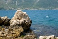 View of Bay of Kotor on a sunny day Royalty Free Stock Photo