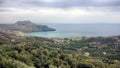 view on the bay of Plakias Royalty Free Stock Photo