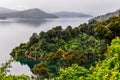 View of bays in Queen Charlotte Road, New Zealand Royalty Free Stock Photo