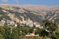 View of Bcharre, Lebanon Royalty Free Stock Photo