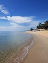 View at the beach