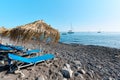 Mesa Pigadia beach, Akrotiri, Santorini, Greece Royalty Free Stock Photo