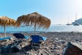 Mesa Pigadia beach, Akrotiri, Santorini, Greece Royalty Free Stock Photo