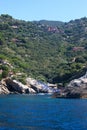 View Of Beach - Monte Argentario, Italy Royalty Free Stock Photo