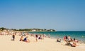 View of the beach near Carnac Royalty Free Stock Photo