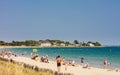 View of the beach near Carnac Royalty Free Stock Photo