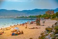 View of the beach of Palma de Mallorca