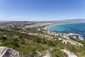 View of the beach Poetto in Cagliari, Sardinia