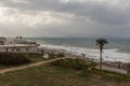 View of the beach street of Heraklion