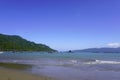 View of the beach on the Tulungagung-Trenggalek Southern Cross Route (JLS) Royalty Free Stock Photo