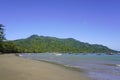 View of the beach on the Tulungagung-Trenggalek Southern Cross Route (JLS) Royalty Free Stock Photo