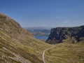 view at the bealach na Ba mountain pass in Scotland
