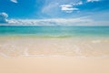 view of the beautiful Andaman Sea idealistic landscape Royalty Free Stock Photo